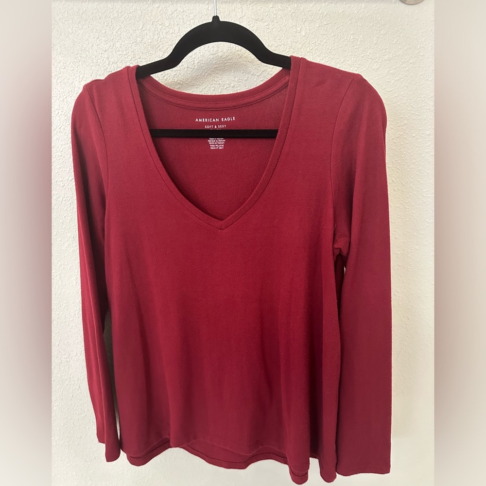 American Eagle Soft and Sexy Plush long sleeve shirt